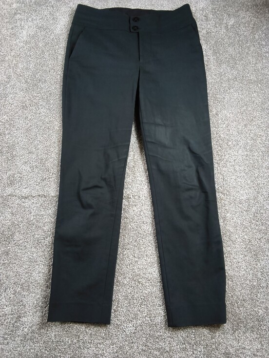 CAbi Pants - CAbi 5502 Hero Trouser Black Pants Button Zipper Closure Side Pockets Size 8